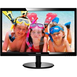 Philips 246V5LAB/01 24" 5ms Full HD DVI Hoparlör Siyah Led Monitör