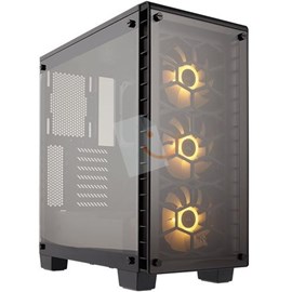 Corsair CC-9011101-WW Crystal 460X RGB Compact Temperli Cam Mid-Tower PSUsuz ATX Kasa