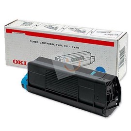 OKI 42804568 C5200 C5400 Cyan Mavi Toner