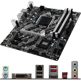 MSI B250M BAZOOKA DDR4 M.2 HDMI DVI 16x Lga1151 mATX