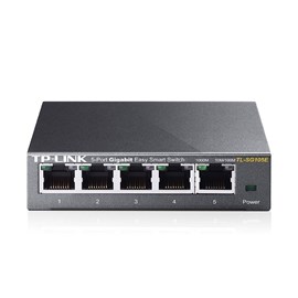 TP-LINK TL-SG105E 5-Port 10/100/1000Mbps Easy Smart Switch