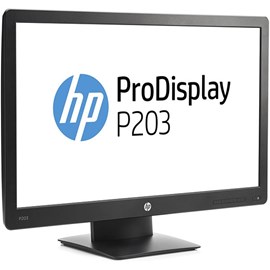 HP X7R53AA ProDisplay P203 20 5ms HD+ DP D-Sub Led Siyah Monitör