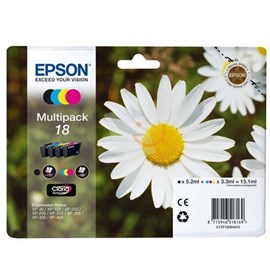 Epson C13T18064020 Multipack 18 4 Lü Kartuş Seti XP-202 XP-205