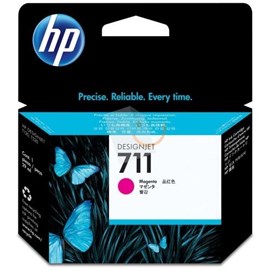 HP 711 CZ131A Kırmızı Mürekkep Kartuşu T120 T520