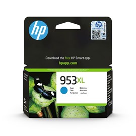 HP F6U16AE (953XL) CYAN YUKSEK KAPASITELI MUREKKEP KARTUSU 1.600 SAYFA