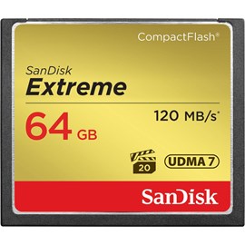 SanDisk SDCFXSB-064G-G46 Extreme CompactFlash 64GB Bellek Kartı 120MB/s