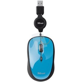 Trust 19653 Yvi Retractable Mouse Mavi