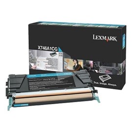 Lexmark X746A1CG Mavi Toner X748de X748dte X746de