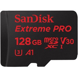 SanDisk SDSQXCG-128G-GN6MA Extreme Pro 128GB microSDXC UHS-I C10 U3 V30 A1 100MB Bellek Kartı