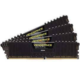 Corsair CMK16GX4M4A2666C15 Vengeance LPX 16GB (4x4GB) DDR4 2666MHz C15 XMP Quad Kit