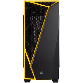 Corsair CC-9020118-EU Carbide Serisi Champ SPEC-04 600W Pencereli Mid-Tower ATX Siyah/Sarı Kasa