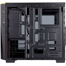 Corsair CC-9020118-EU Carbide Serisi Champ SPEC-04 600W Pencereli Mid-Tower ATX Siyah/Sarı Kasa