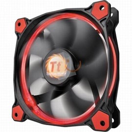 Thermaltake CL-F038-PL12RE-A Riing 120mm Kırmızı Ledli Kasa Fanı