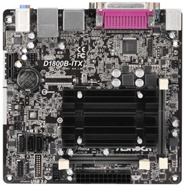 Asrock D1800B-ITX Pentium J1800 DDR3 Usb 3.0 HDMI Vga Mini-ITX