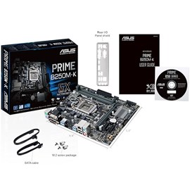 Asus PRIME B250M-K DDR4 M.2 DVI D-Sub Lga1151 mATX