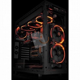 Thermaltake CL-F038-PL12RE-A Riing 120mm Kırmızı Ledli Kasa Fanı