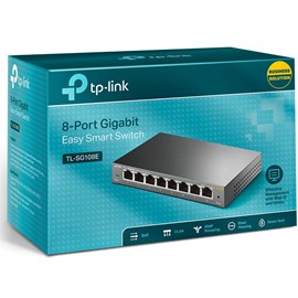 TP-LINK TL-SG108E 8 Port Gigabit Easy Smart Switch