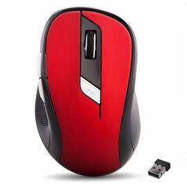 Everest SM-245D-K Kırmızı Optik Nano Receive Kablosuz Mouse