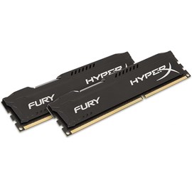 HyperX HX316C10FBK2/16 Fury Black 16GB Kit (2x8GB) 1600MHz DDR3 CL10 PnP
