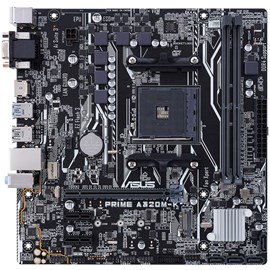 Asus PRIME A320M-K DDR4 M.2 D-Sub HDMI 16x AM4 mATX