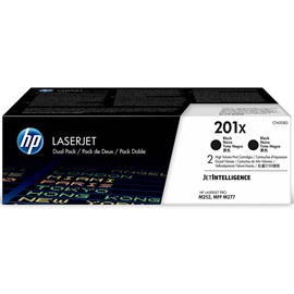 HP CF400XD 201X 2 Li Paket Yüksek Kapasiteli Siyah Orijinal LaserJet Toner