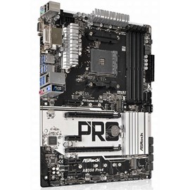 Asrock AB350 Pro4 Ryzen AM4 DDR4 M.2 Vga DVI HDMI Gaming Anakart