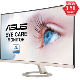 Asus VZ27VQ 27" 5ms Full HD HDMI D-Sub DP Hoparlör İnce Kavisli IPS Monitör