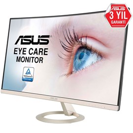 Asus VZ27VQ 27 5ms Full HD HDMI D-Sub DP Hoparlör İnce Kavisli IPS Monitör