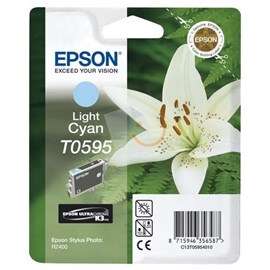 Epson C13T05954020 Açık Mavi Kartuş R2400