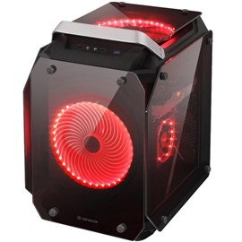 Gamepower Helios Tempered Glass Gaming Mid PSUsuz E-ATX Kasa