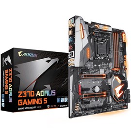 Gigabyte Z370 AORUS Gaming 5 DDR4 M.2 DP HDMI 16x Lga1151 ATX