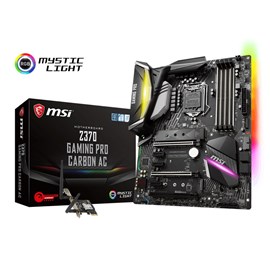 MSI Z370 GAMING PRO CARBON AC DDR4 M.2 U.2 HDMI DP Wi-Fi ac 16x Lga1151 ATX