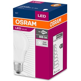 Osram 10W Led Beyaz Işık 60W-806lm E27 Klasik Ampül