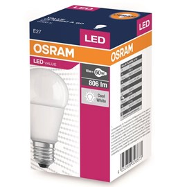 Osram 10W Led Sarı Işık 60W-806lm E27 Klasik Ampül