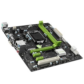 MSI H81M ECO DDR3 HDMI DVI D-Sub 16x Lga1150 mATX