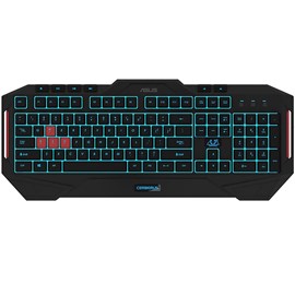 Asus Cerberus Keyboard MKII LED Aydınlatmalı Siyah Oyuncu Klavyesi