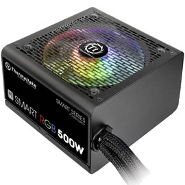 Thermaltake PS-SPR-0500NHSAWE-1 Smart 500W 80+ 12cm RGB Led Fanlı PSU