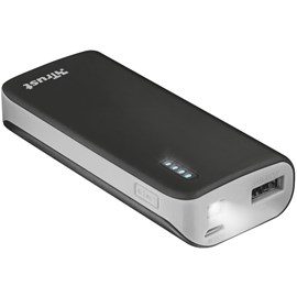 Trust 21635 Primo Powerbank 5200 Taşınabilir Siyah Güç Kaynağı