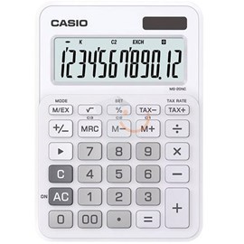 Casio MS-20NC-WE-S-DC(CN) Beyaz 12 Haneli Hesap Makinesi