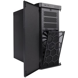 Corsair CC-9011076-WW Carbide Serisi 330R Blackout Edition Ultra-Sessiz Mid-Tower ATX PSUsuz Kasa