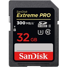 Sandisk SDSDXPK-032G-GN4IN Extreme PRO 32GB SDXC UHS-II U3 C10 Bellek 300/260MB
