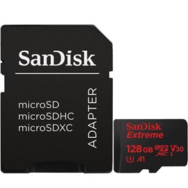 SanDisk SDSQXAF-128G-GN6MA Extreme 128GB microSDXC UHS-I 100MB C10 U3 V30 Bellek Kartı