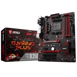 MSI B350 GAMING PLUS DDR4 M.2 HDMI DVI 16x AM4 ATX