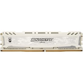 Crucial BLS8G4D26BFSCK Ballistix Sport LT White 8GB DDR4 2666MHz CL16 XMP