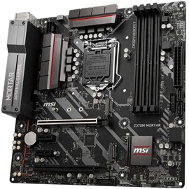 MSI Z370M MORTAR DDR4 M.2 DP DVI D-Sub 16x Lga1151 ATX