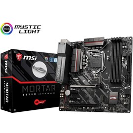 MSI Z370M MORTAR DDR4 M.2 DP DVI D-Sub 16x Lga1151 ATX