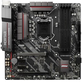 MSI Z370M MORTAR DDR4 M.2 DP DVI D-Sub 16x Lga1151 ATX