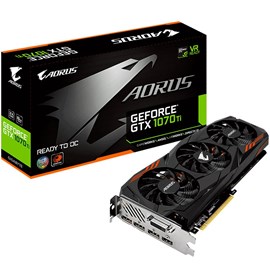 Gigabyte GV-N107TAORUS-8GD AORUS GeForce GTX 1070 Ti 8GB GDDR5 256Bit 16x