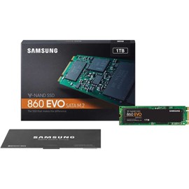 Samsung MZ-N6E1T0BW 860 EVO 1TB SATA III M.2 SSD 550Mb/520Mb