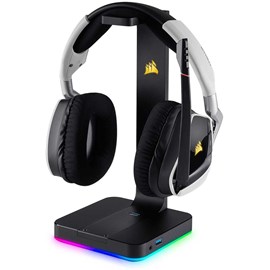 Corsair CA-9011167-EU ST100 RGB Premium Kulaklık Standı 7.1 Çevresel Ses ile (EU)